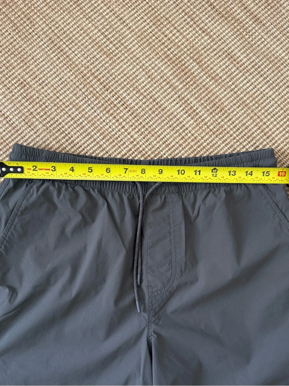 J.Crew 6” tech dock short